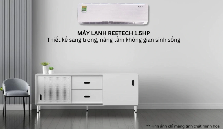 Máy lạnh - Reetech Mono 1.5 HP RT/RC12 - Xuất xứ Thái Lan